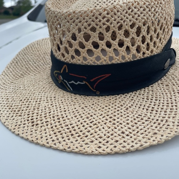 Men's Greg Norman Signature Straw Golf‎ Hat - Picture 3 of 8